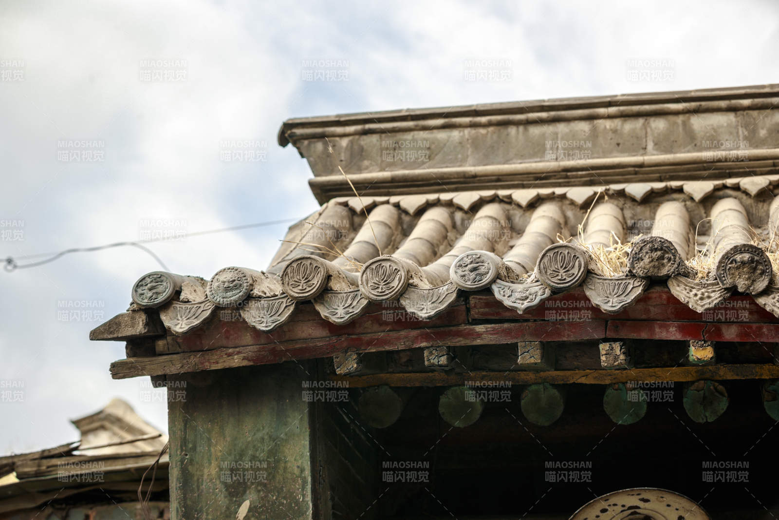 中國河北省張家口市堡子里景區晉商明清建筑