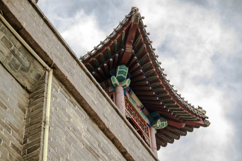 中国河北省张家口市堡子里景区晋商明清建筑