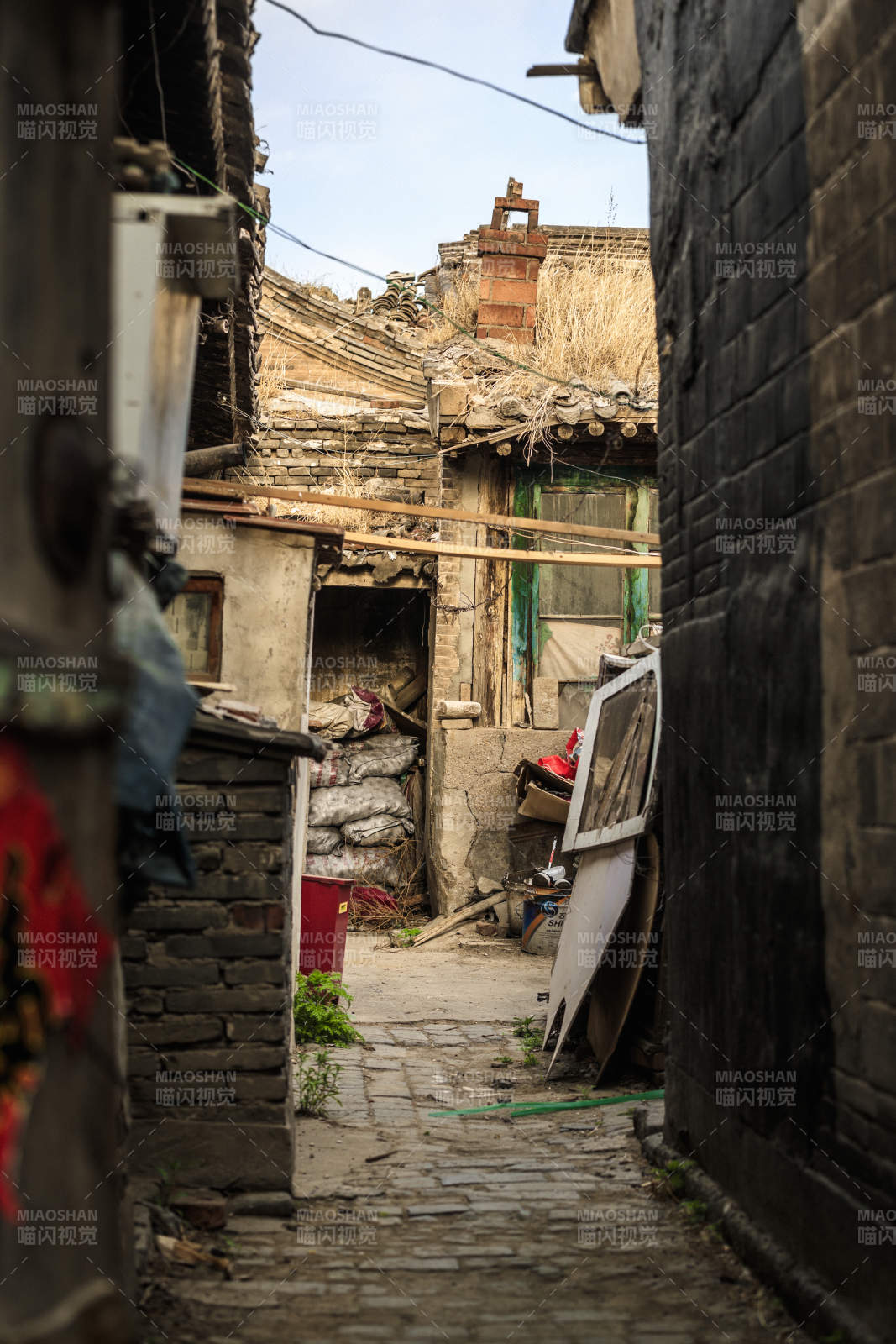 中国河北省张家口市堡子里景区晋商明清建筑