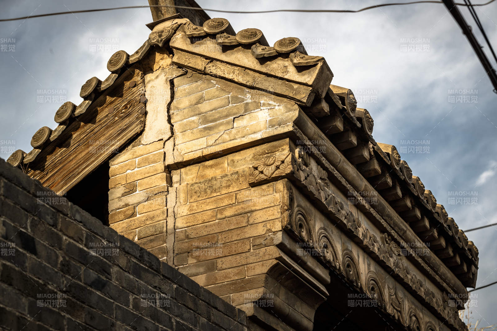 中国河北省张家口市堡子里景区晋商明清建筑