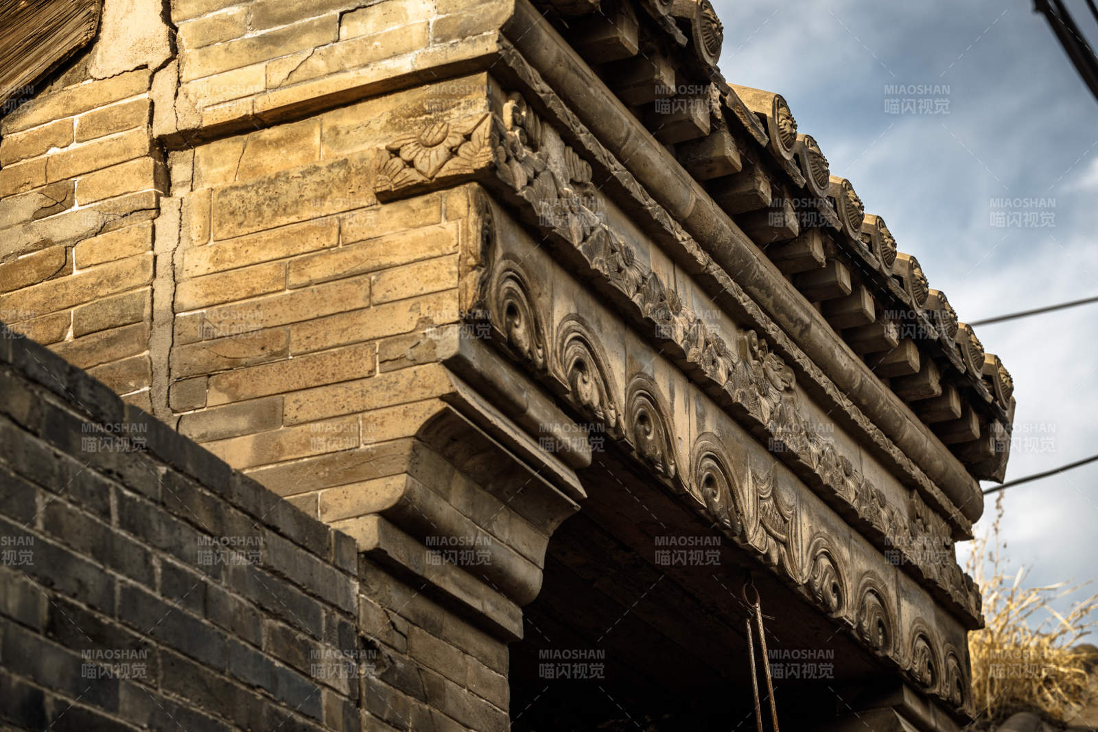 中国河北省张家口市堡子里景区晋商明清建筑