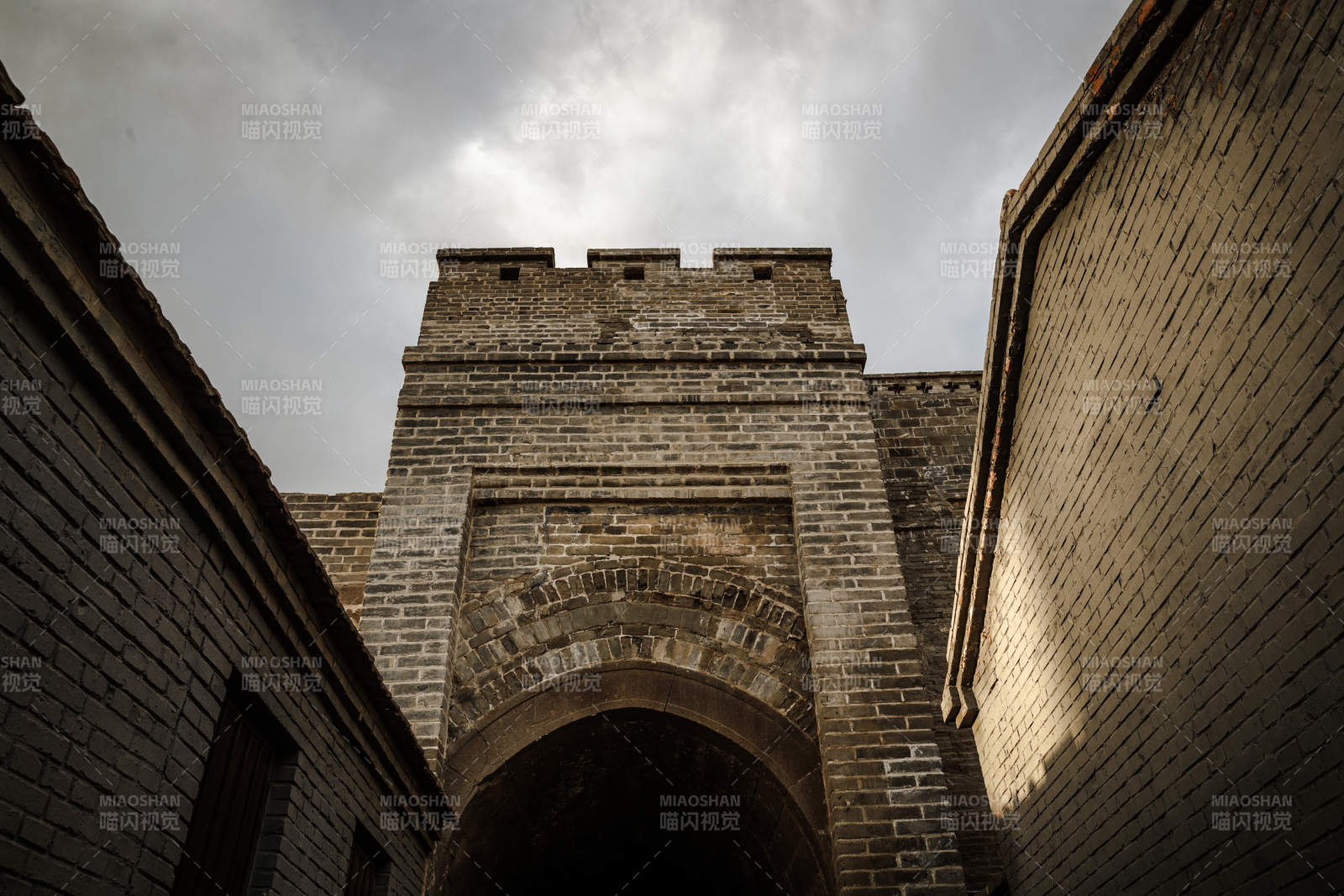 中国河北省张家口市堡子里景区晋商明清建筑