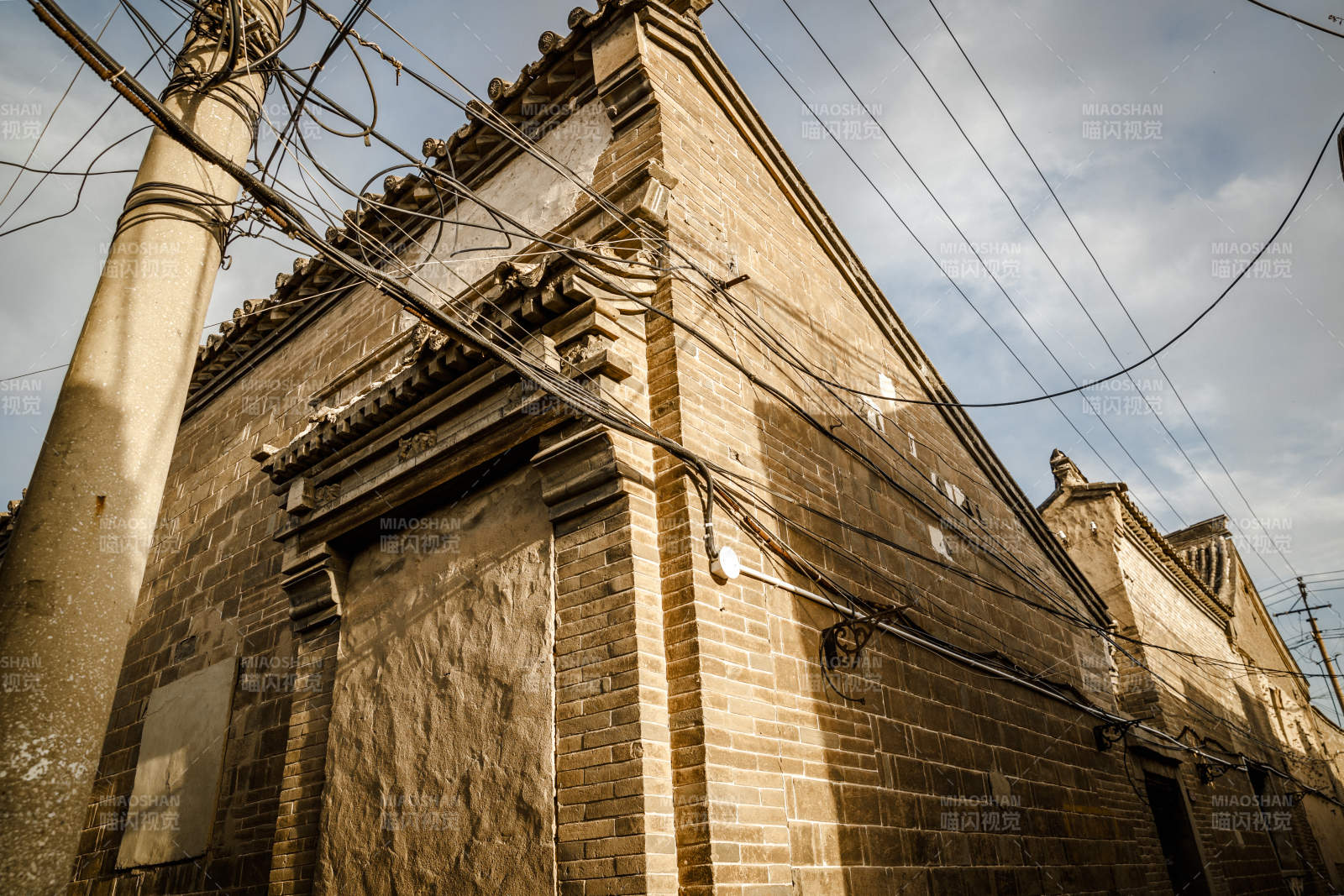 中国河北省张家口市堡子里景区晋商明清建筑