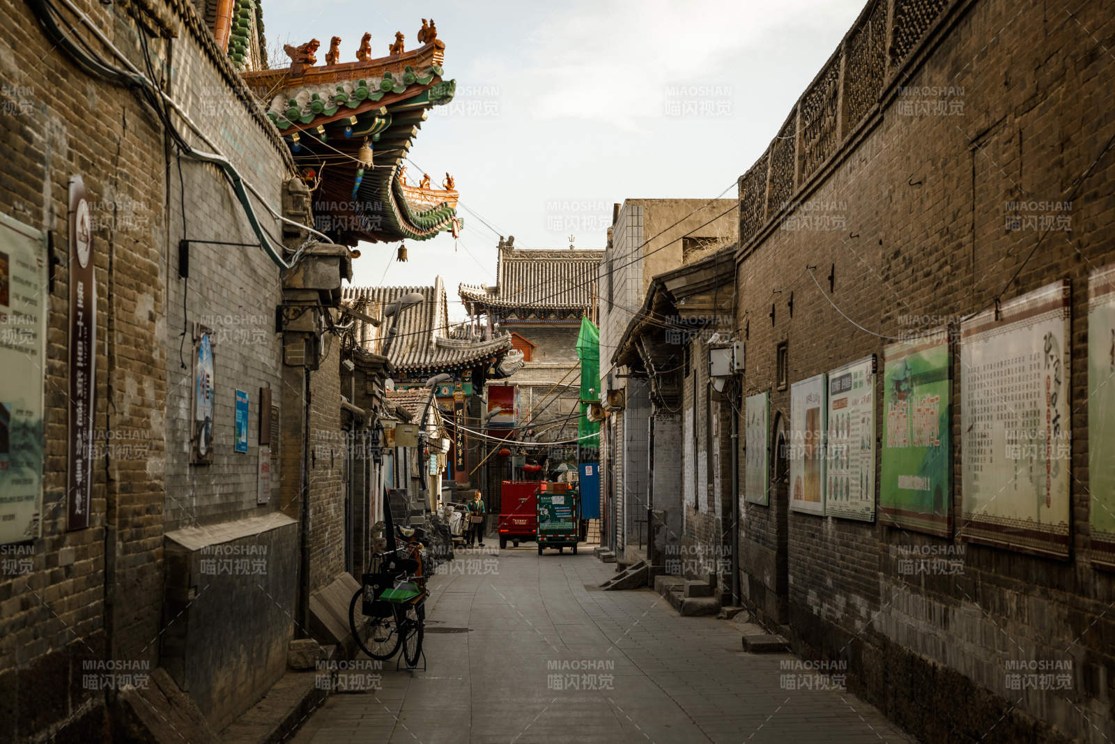 中国河北省张家口市堡子里景区晋商明清建筑