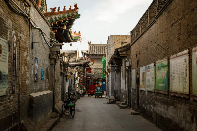 中国河北省张家口市堡子里景区晋商明清建筑