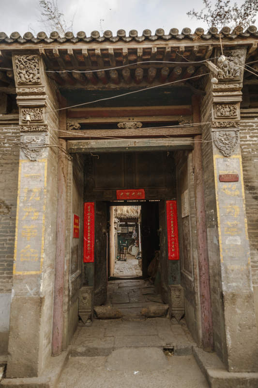 中国河北省张家口市堡子里景区晋商明清建筑