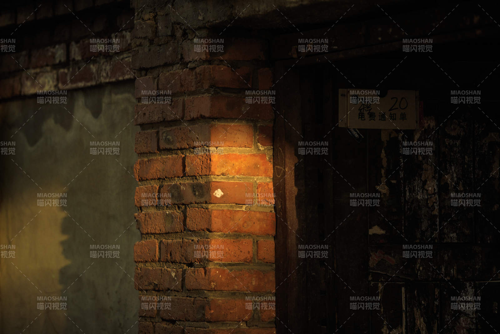 中国河北省张家口市堡子里景区夏天老建筑