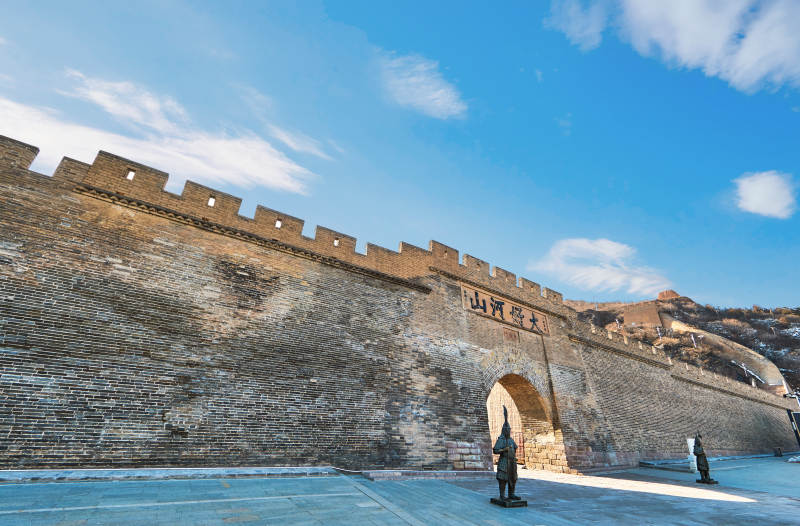 中国河北省张家口市长城大境门城门