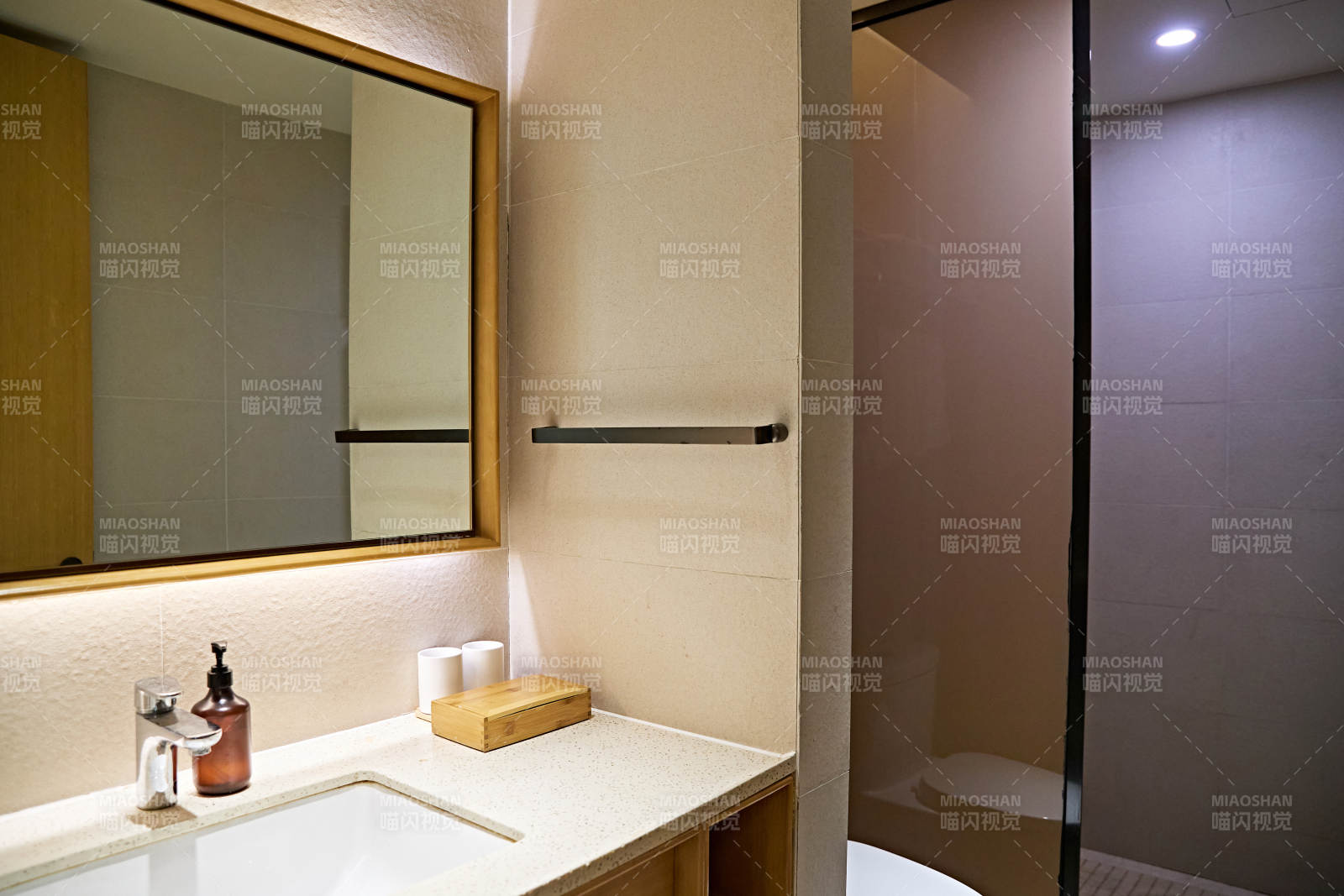 明亮整洁干净的酒店宾馆客房