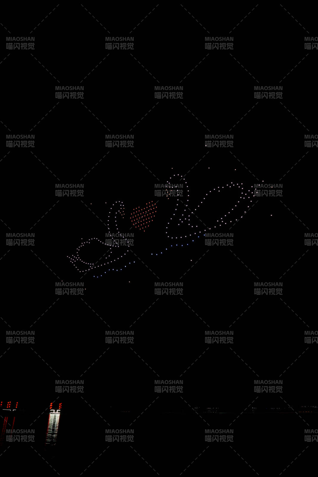 河北省张家口沽源县库伦淖尔傍晚湖景