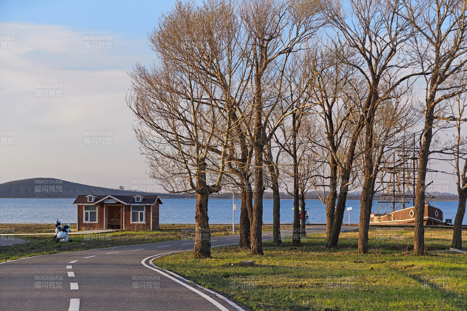 河北省沽源县天鹅湖湿地公园风景