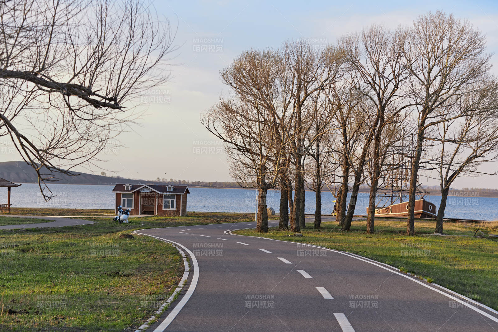 河北省沽源县天鹅湖湿地公园风景