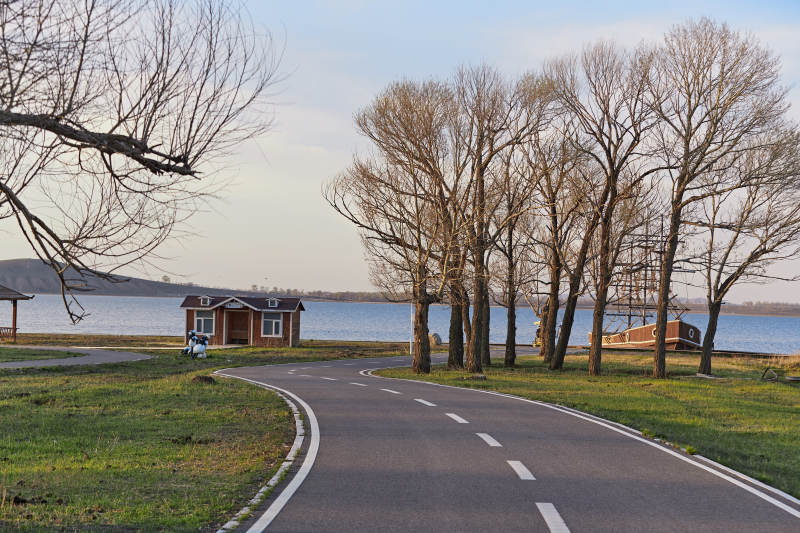 河北省沽源县天鹅湖湿地公园风景