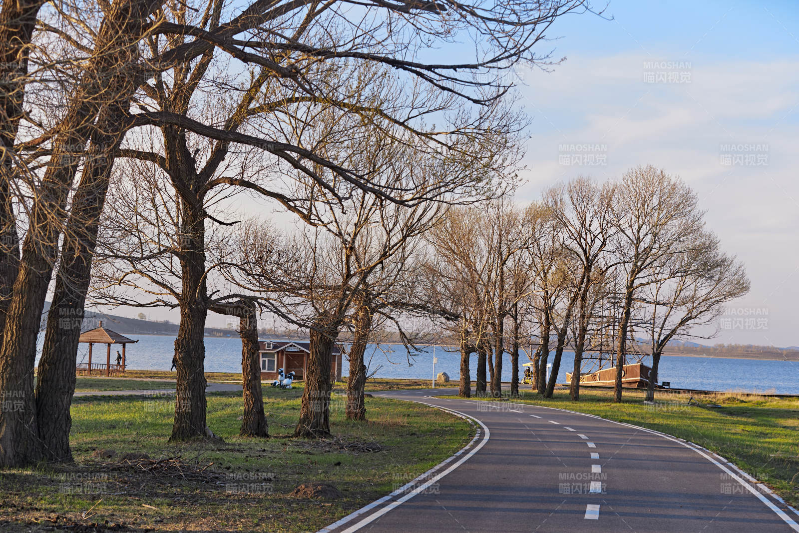 河北省沽源县天鹅湖湿地公园风景