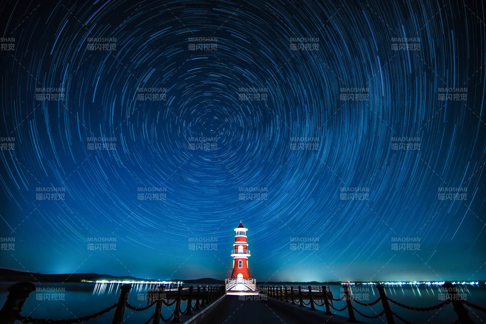 中國河北省張家口沽源縣庫倫淖景區天空星軌