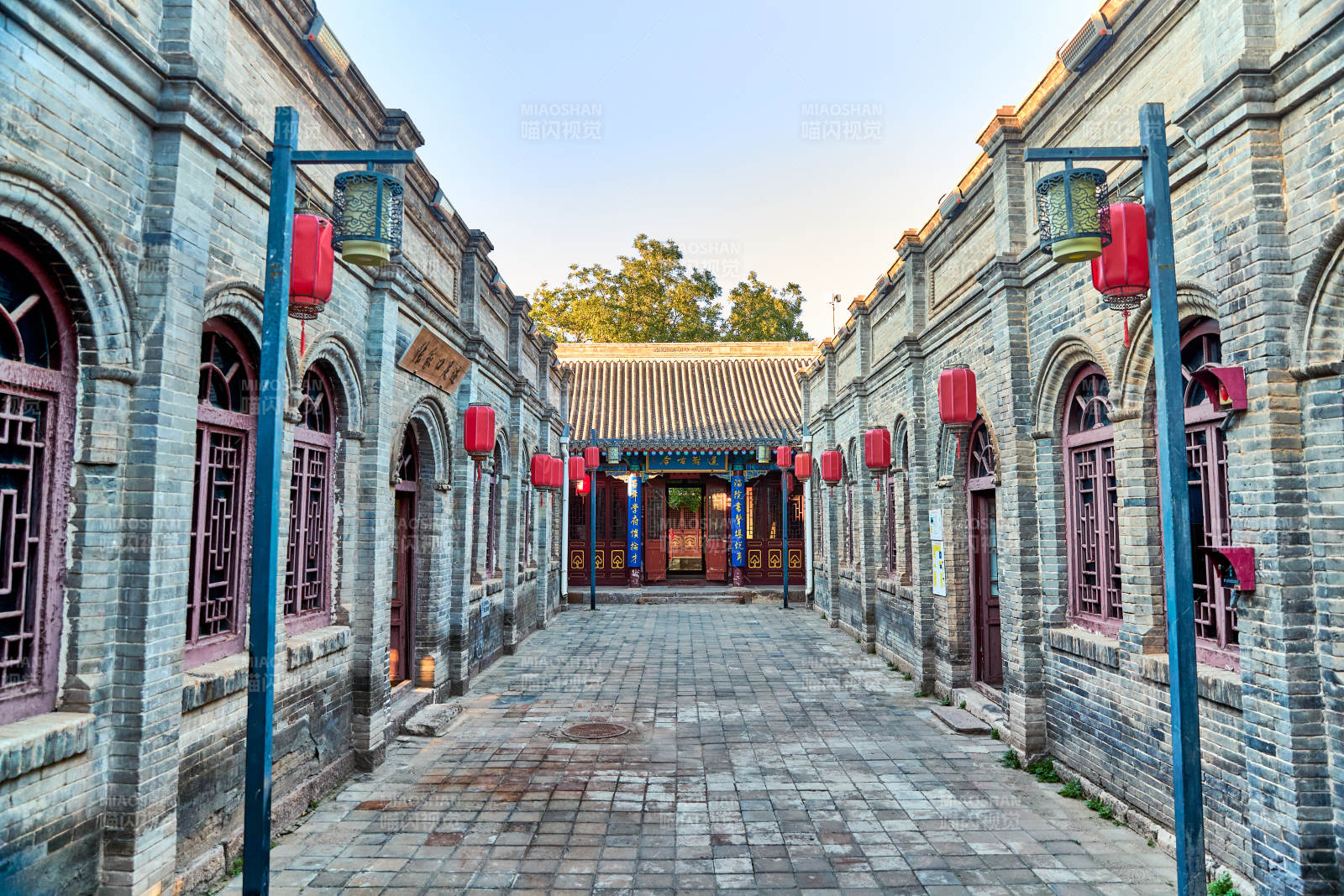 中国河北省张家口市堡子里景区轮才书院