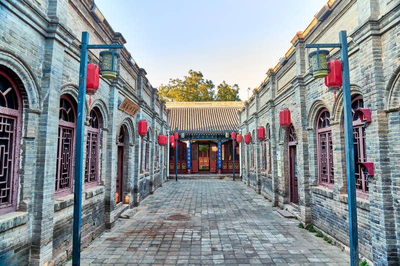 中国河北省张家口市堡子里景区轮才书院