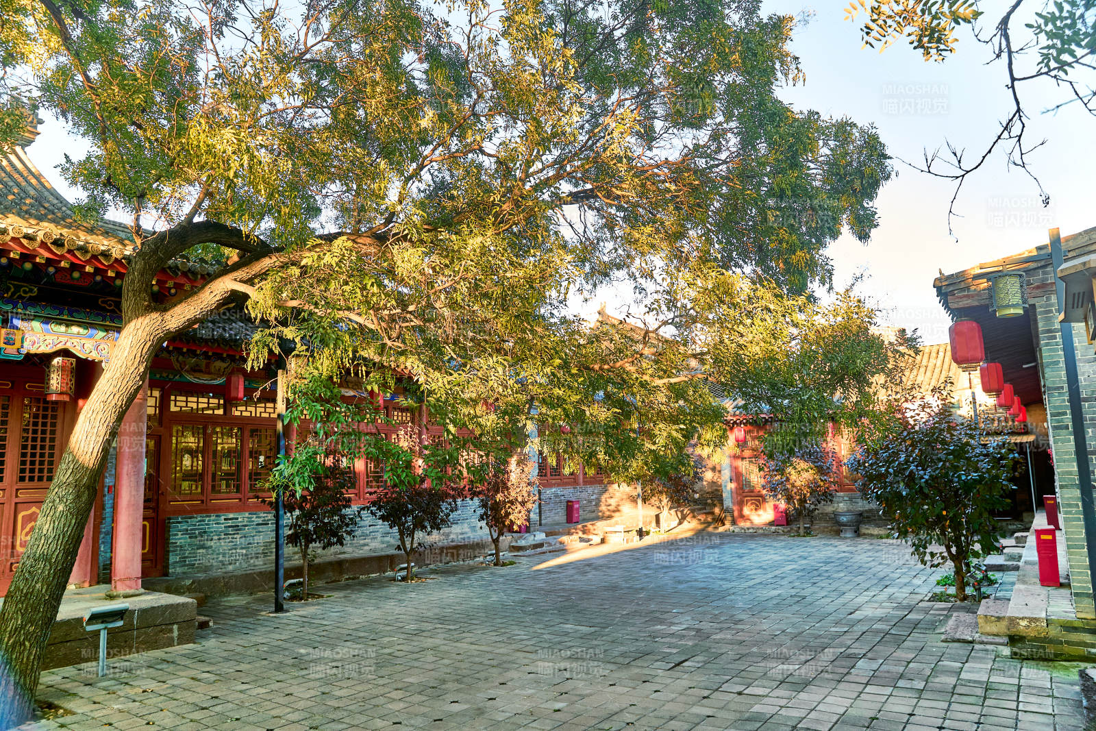 中國河北省張家口市堡子里景區輪才書院