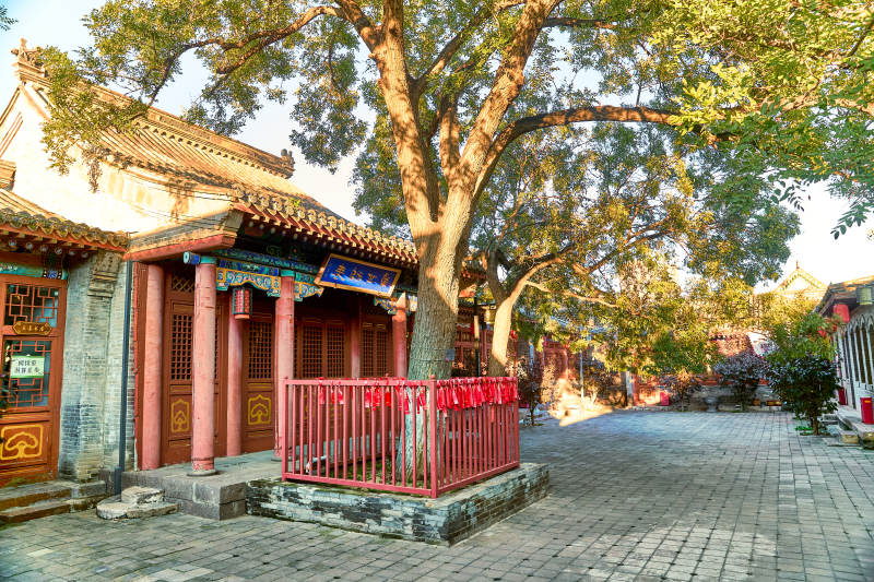 中国河北省张家口市堡子里景区轮才书院