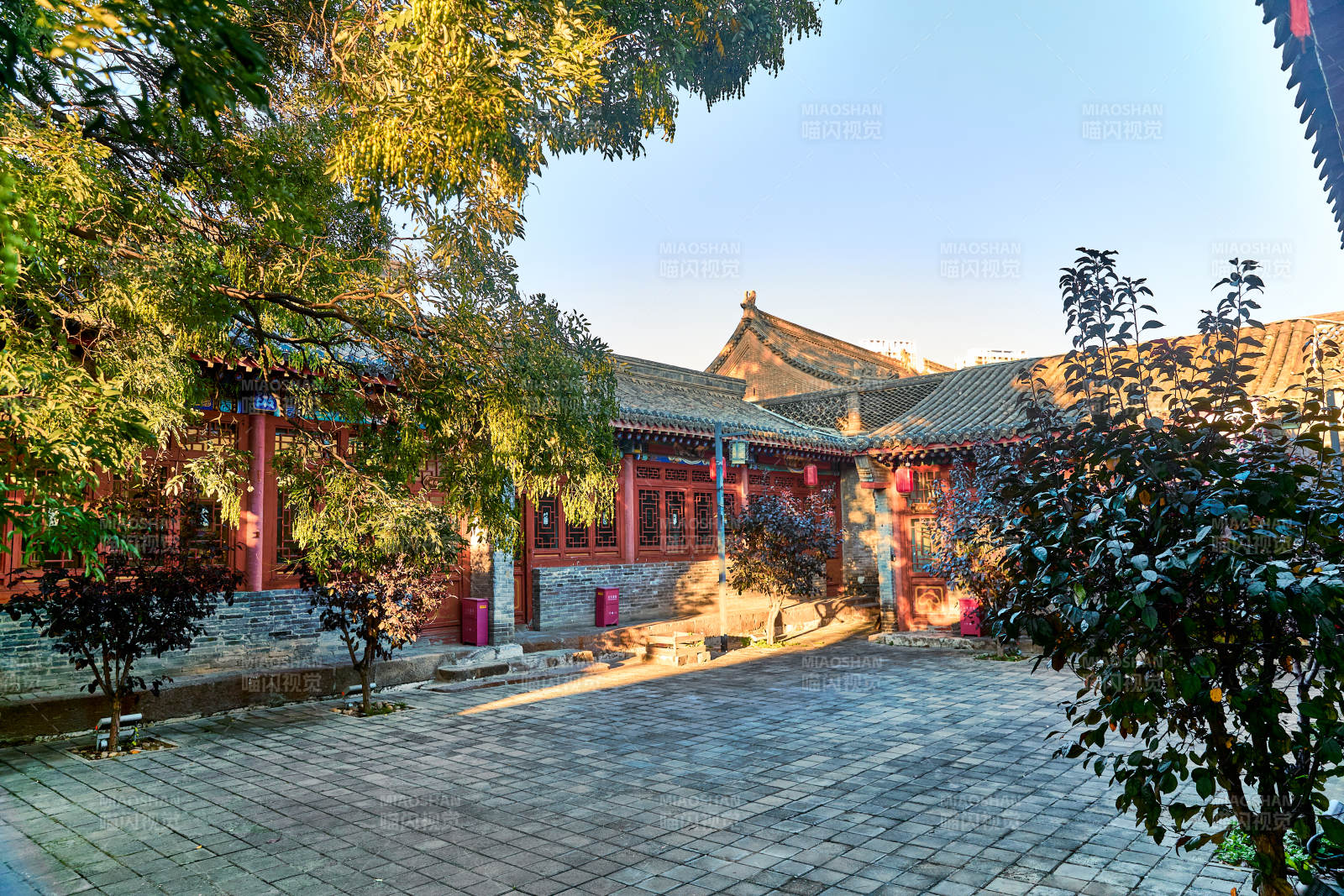 中国河北省张家口市堡子里景区轮才书院