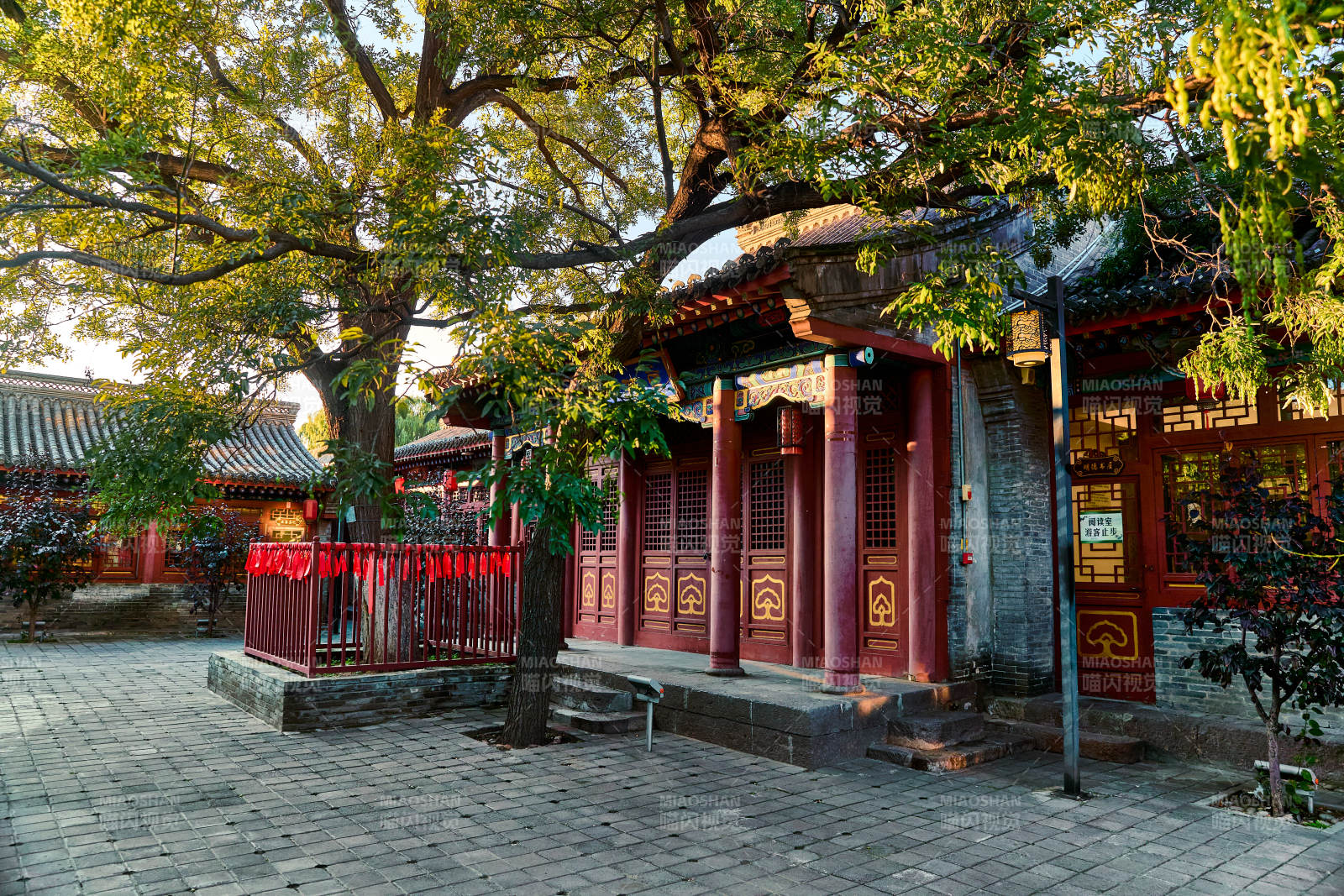 中国河北省张家口市堡子里景区轮才书院