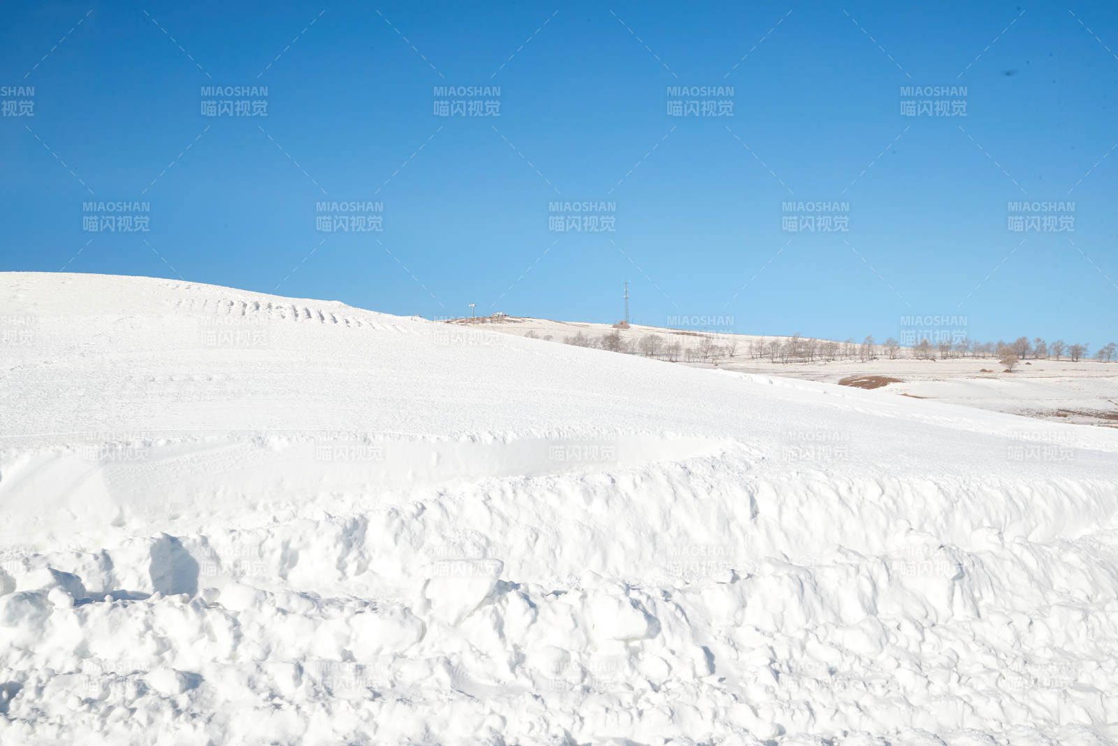 中国河北省沽源县库伦淖滑雪场