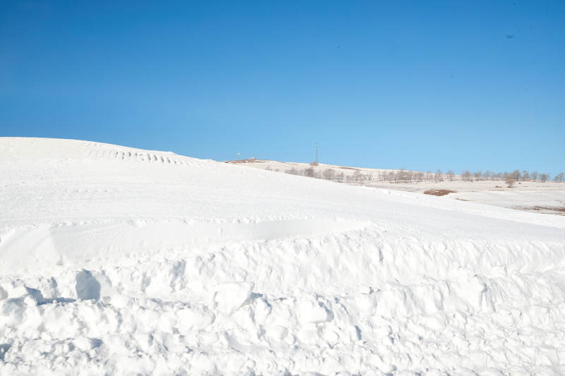 中国河北省沽源县库伦淖滑雪场
