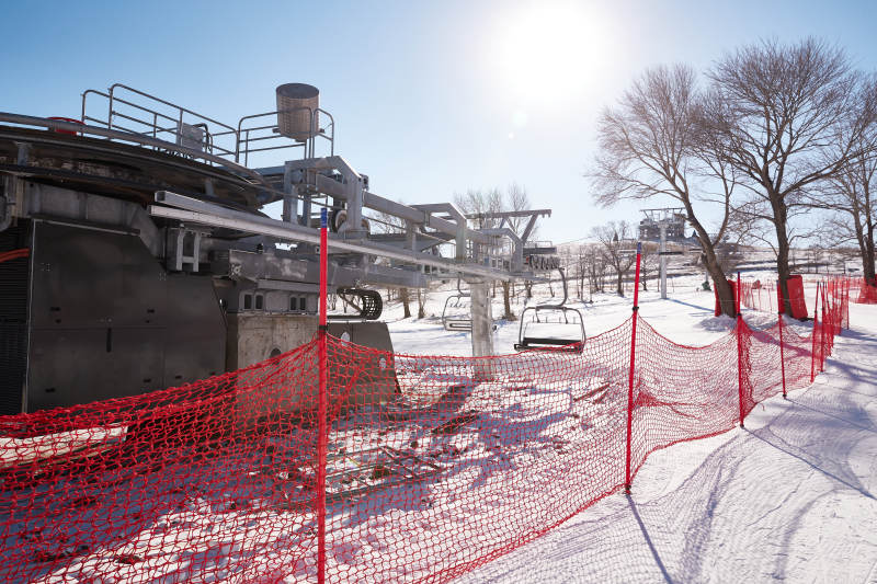 中国河北省沽源县库伦淖滑雪场