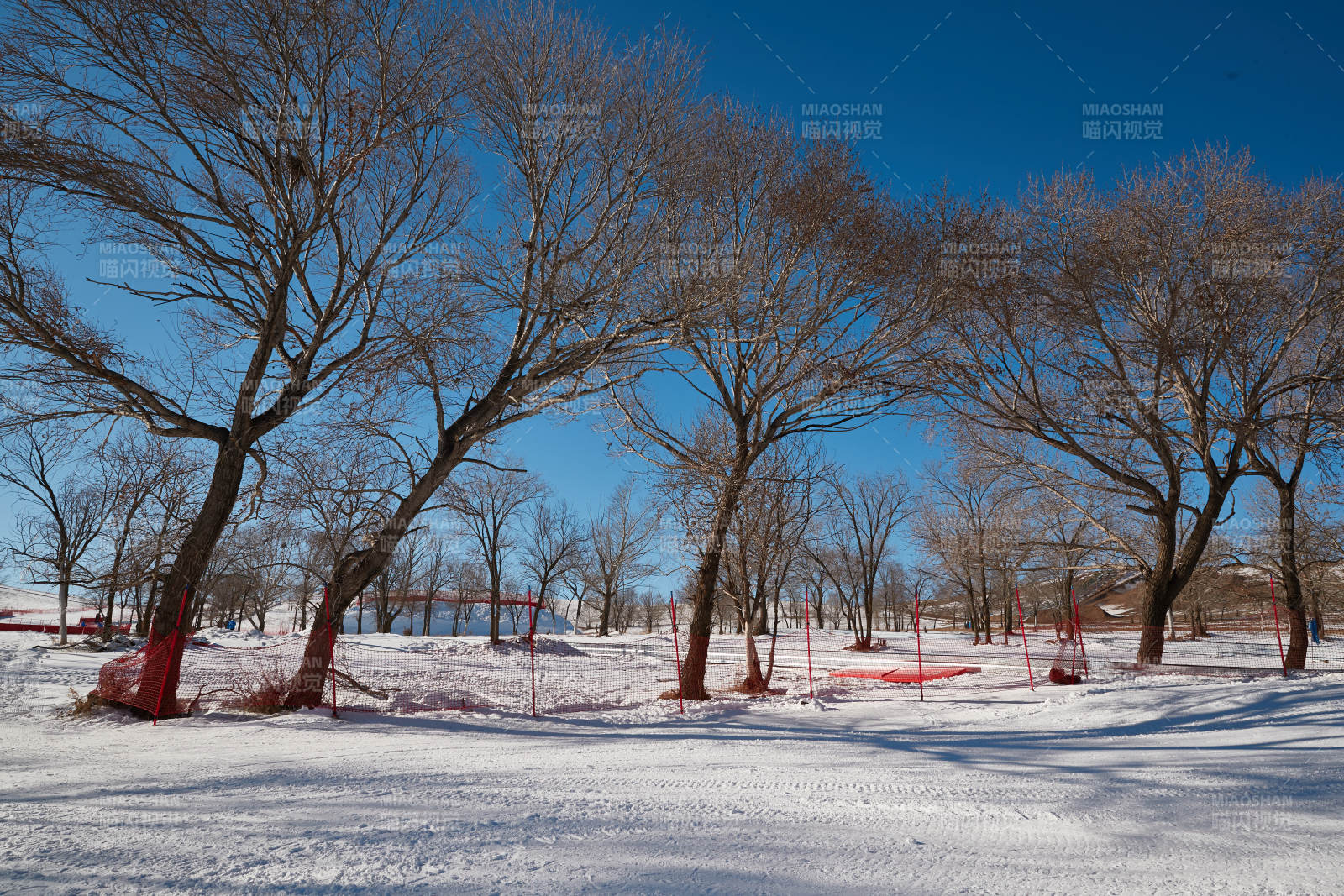 中国河北省沽源县库伦淖滑雪场