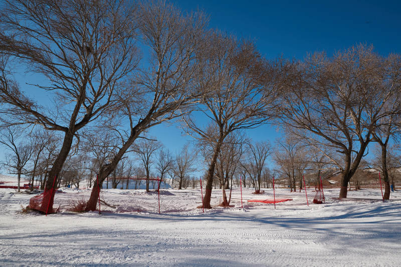 中国河北省沽源县库伦淖滑雪场