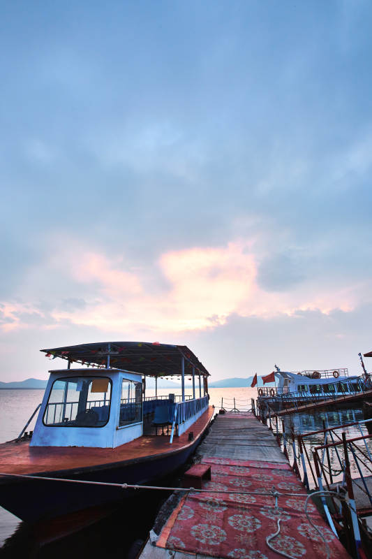 中国河北省张家口地区沽源县闪电湖景区夏天