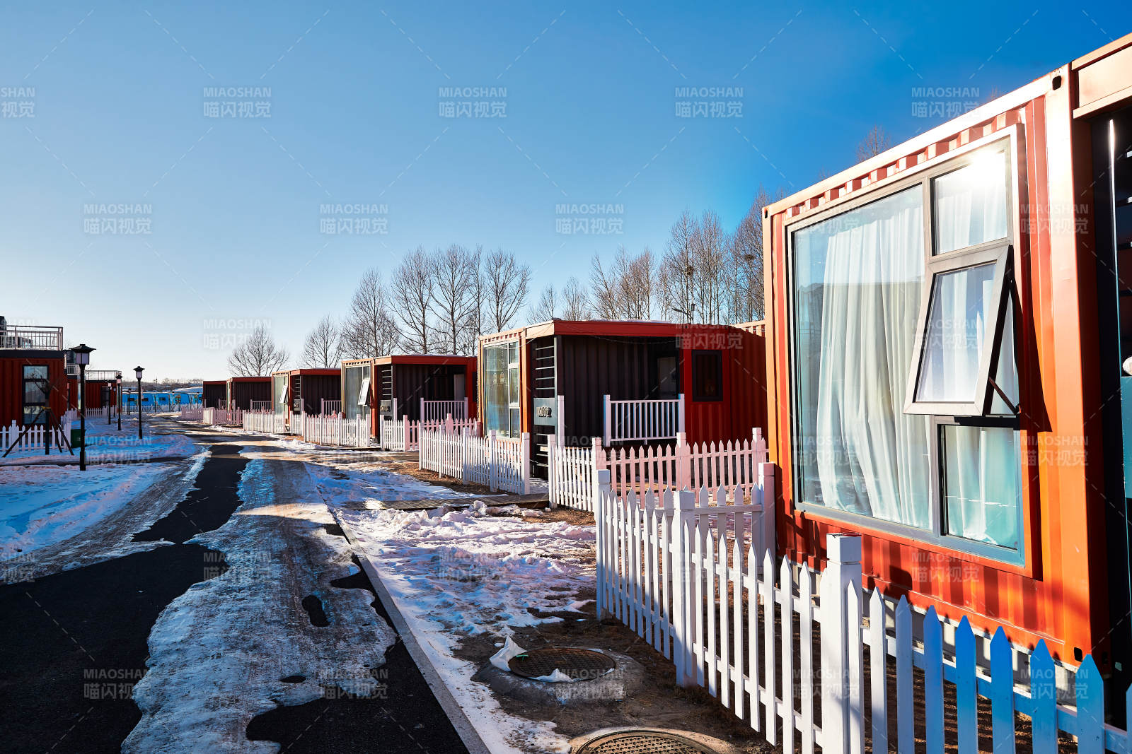 中国河北张家口沽源县库伦淖景区集装箱酒店公寓