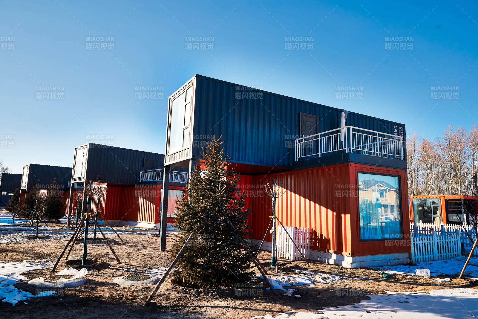 中国河北张家口沽源县库伦淖景区集装箱酒店公寓