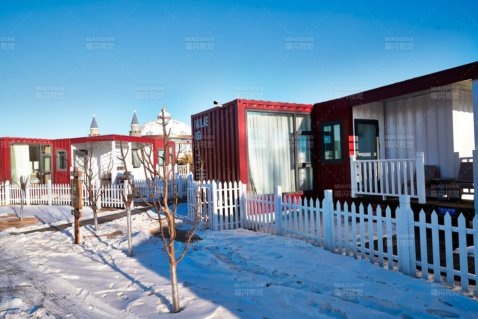 中国河北张家口沽源县库伦淖景区集装箱酒店公寓