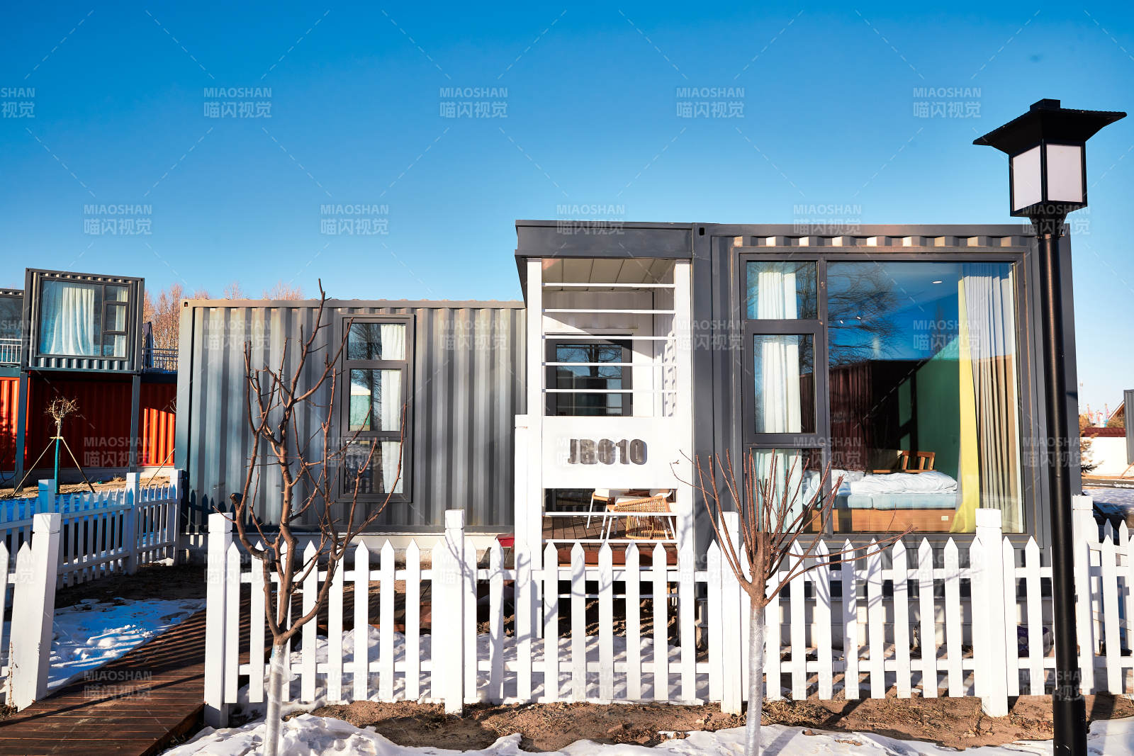 中国河北张家口沽源县库伦淖景区集装箱酒店公寓