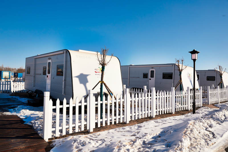 中国河北张家口沽源县库伦淖景区集装箱酒店公寓