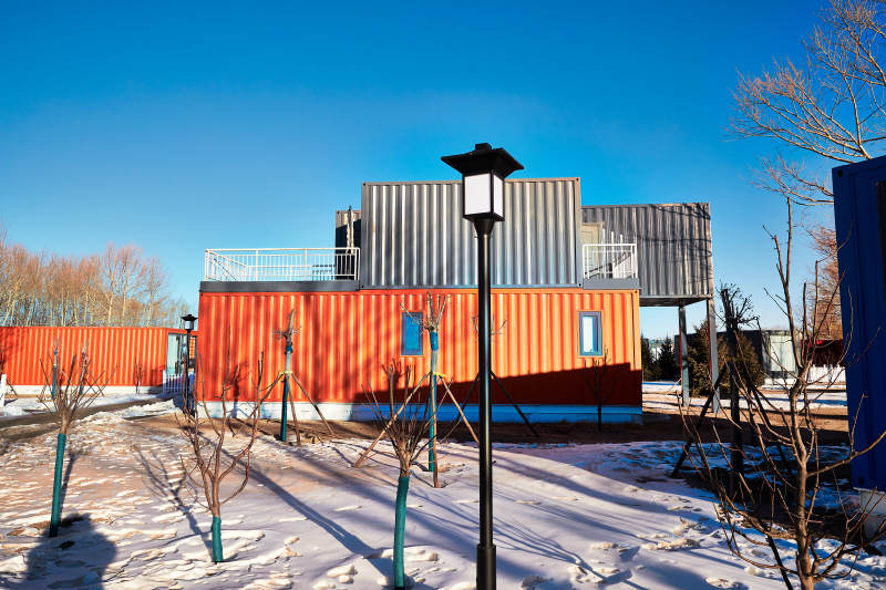 中国河北张家口沽源县库伦淖景区集装箱酒店公寓