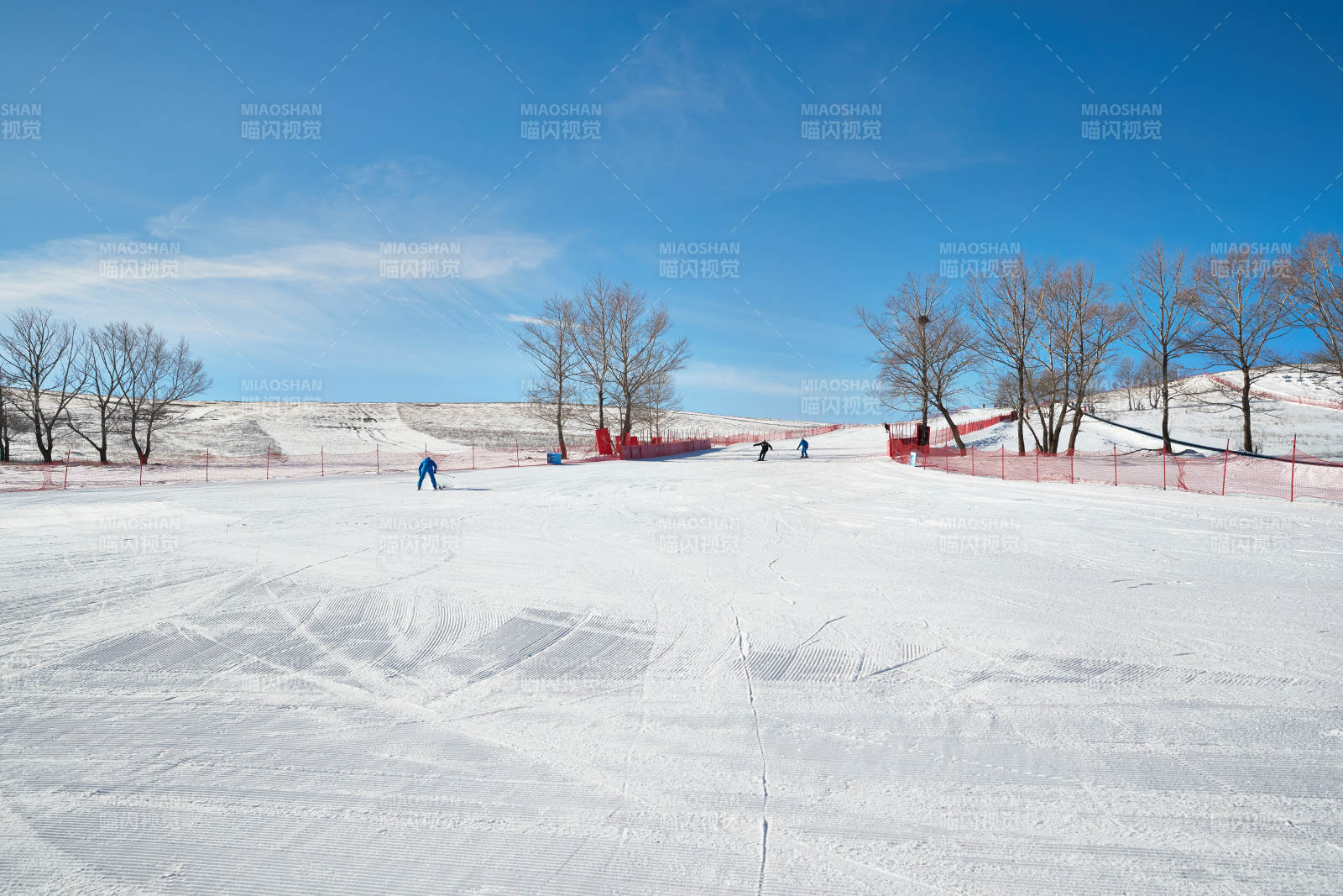 中国河北省沽源县库伦淖滑雪场