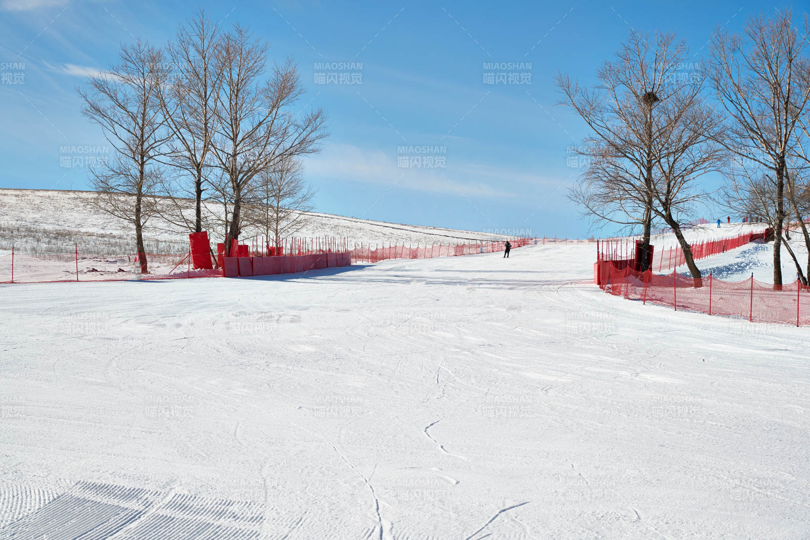 中国河北省沽源县库伦淖滑雪场