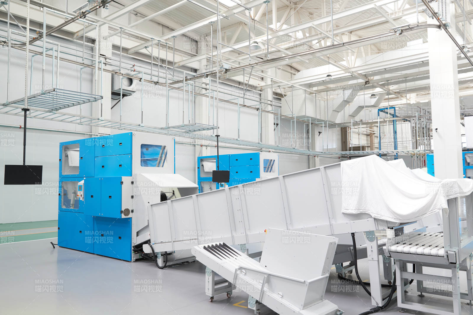 大型洗涤工厂内部