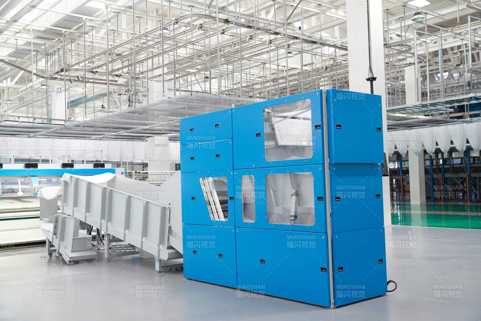 大型洗涤工厂内部