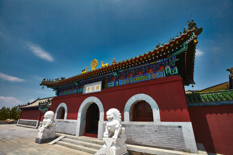 河北省张家口地区沽源县境内转佛寺