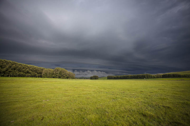 中国河北省张家口地区沽源县天鹅湖景区夏天