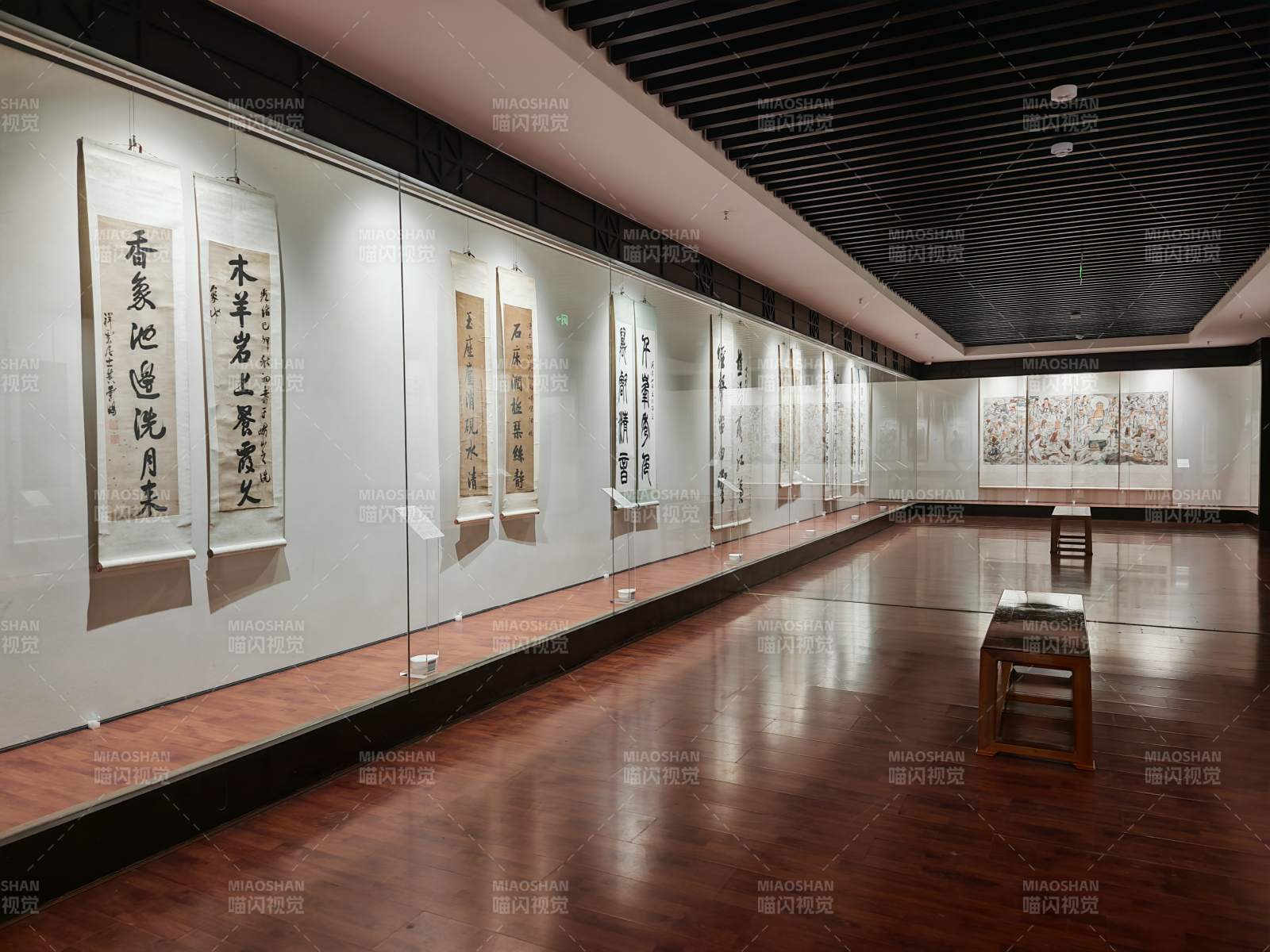 书法展厅静谧雅致