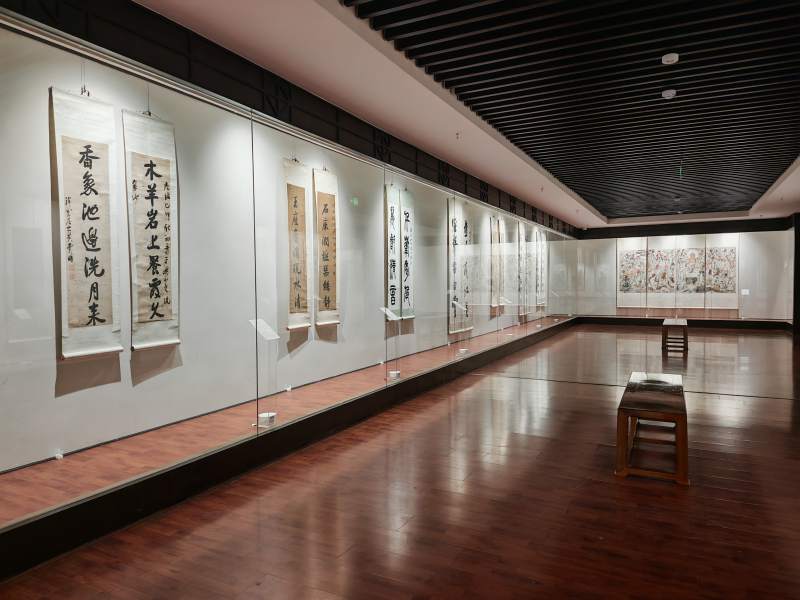 书法展厅静谧雅致