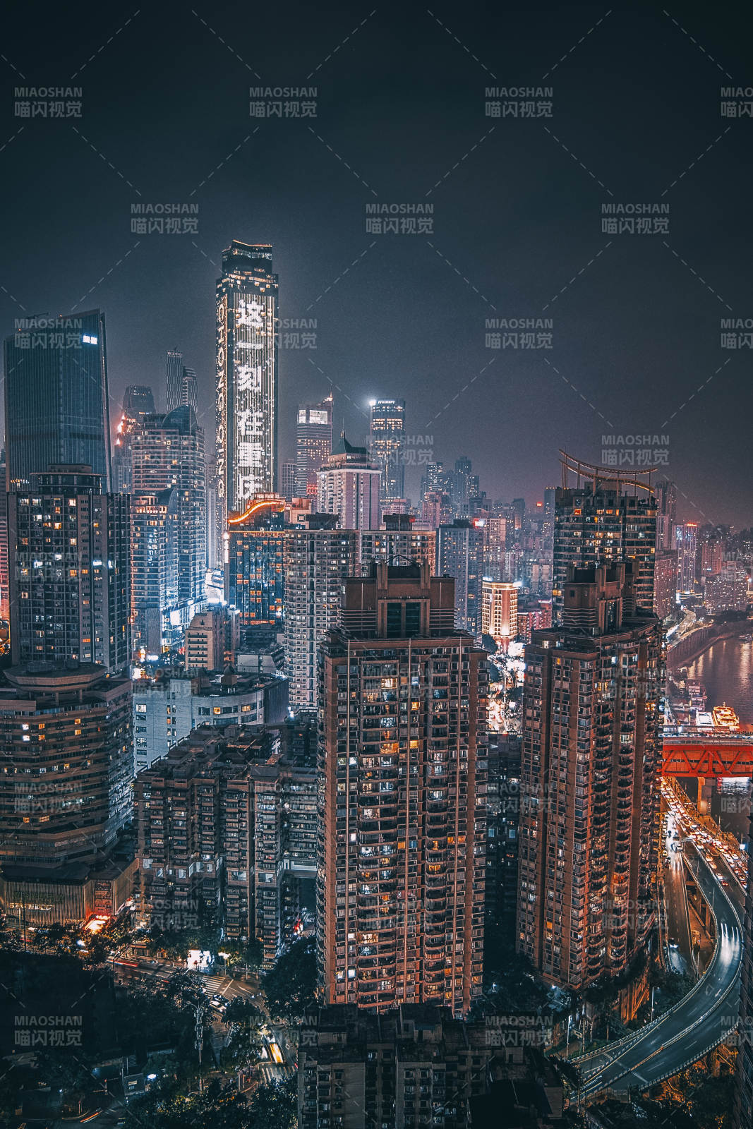 重庆夜景璀璨