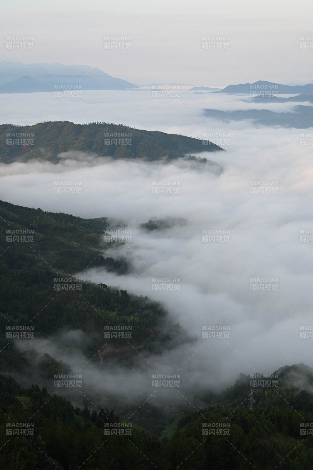 福建永泰仙媽殿云海