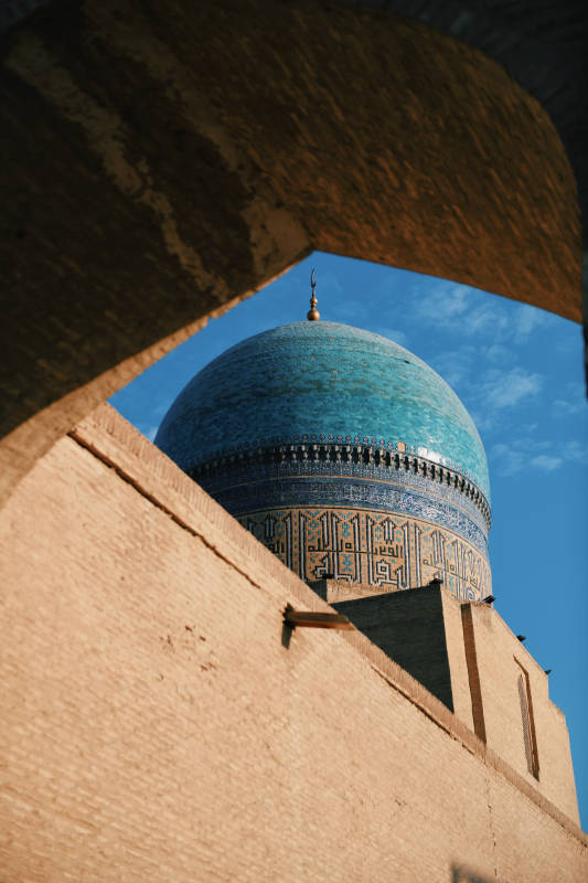 蓝穹顶的建筑之美