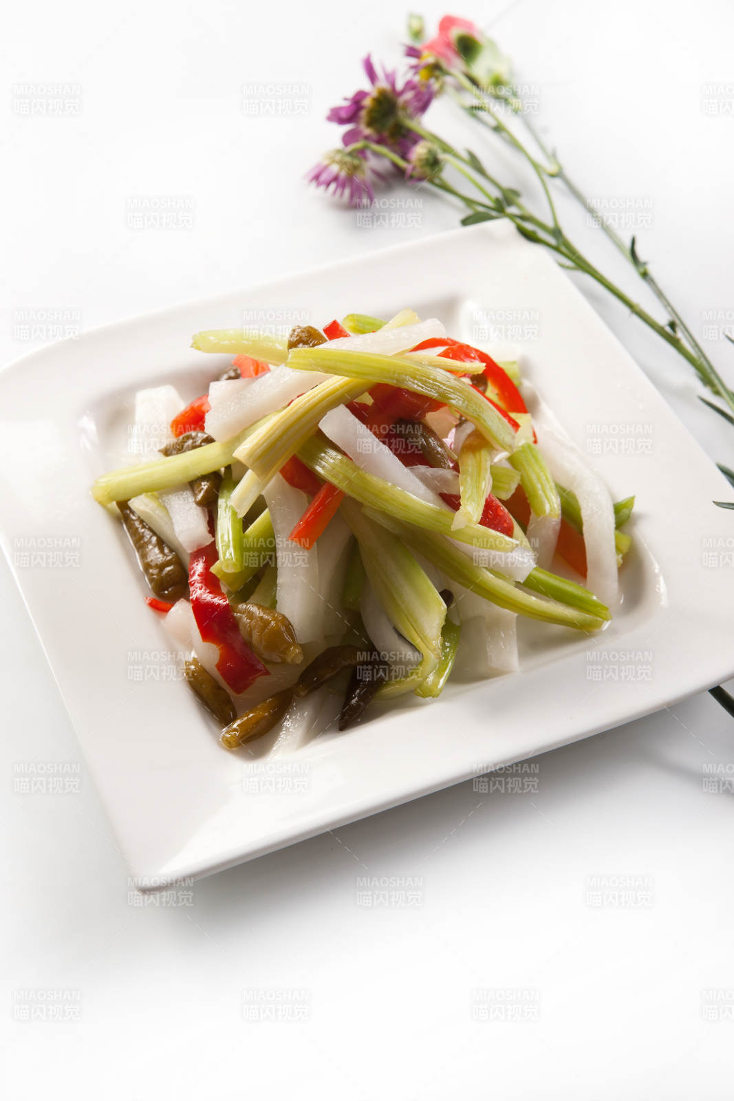 涼拌榨菜牛口條