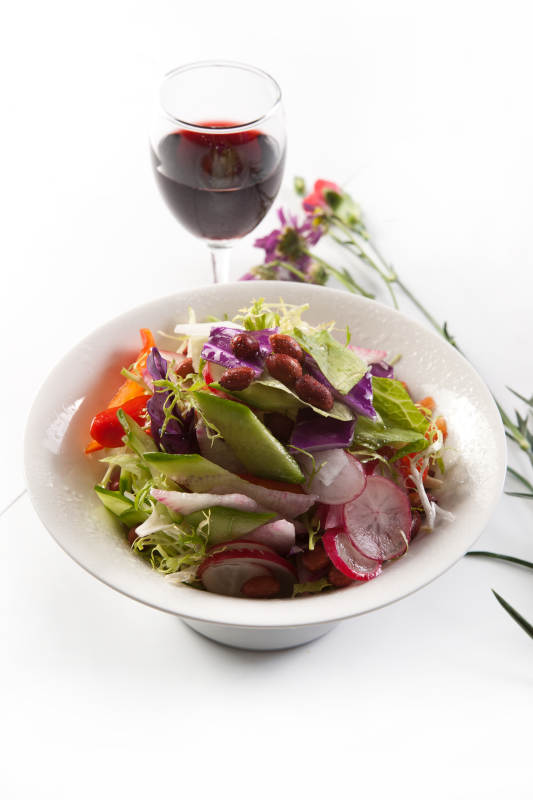 凉菜乳瓜萝卜片